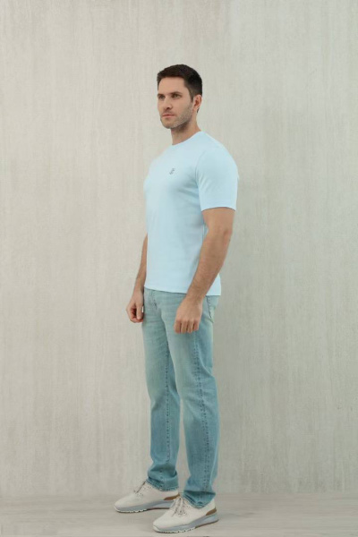 МУЖСКАЯ ФУТБОЛКА BRUNELLO CUCINELLI  73462 фото анонса