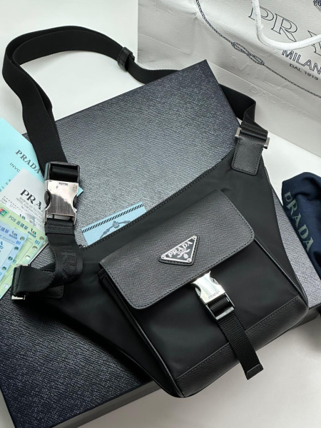 МУЖСКАЯ СУМКА СЛИНГ PRADA  61014 фото анонса
