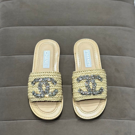 ШЛЕПКИ CHANEL  60409 детальное фото товара