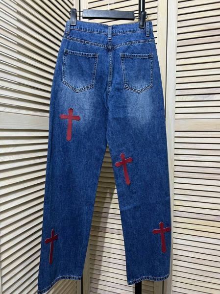 ДЖИНСЫ CHROME HEARTS  59038 фото анонса