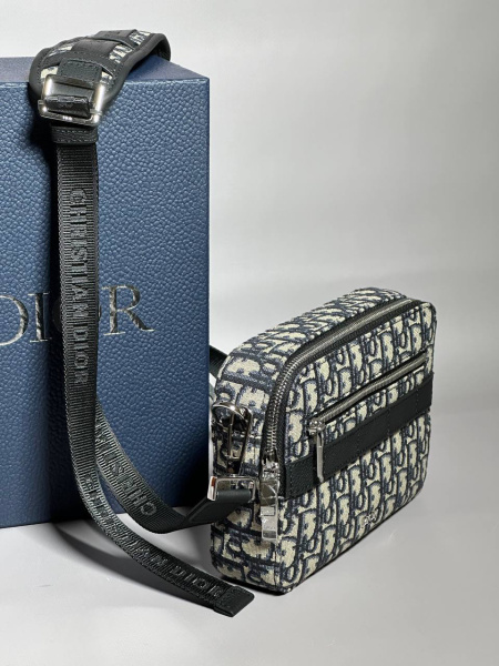 МУЖСКАЯ СУМКА МЕССЕНДЖЕР CHRISTIAN DIOR  68014 фото анонса