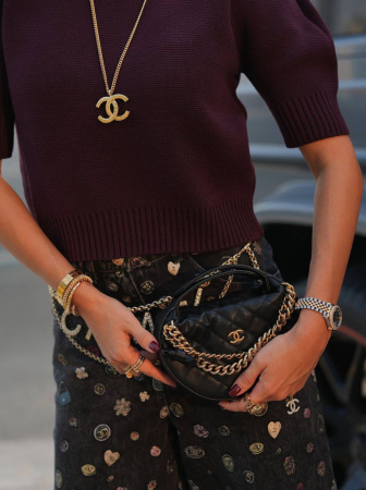 ДЖИНСЫ CHANEL  80648 детальное фото товара