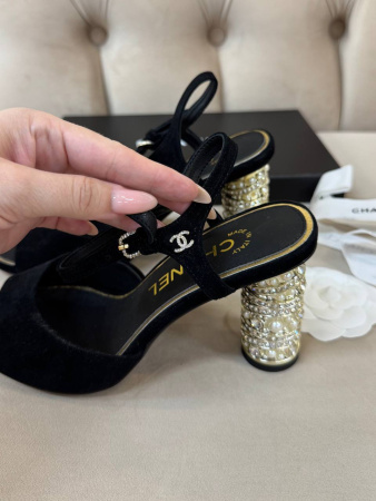 БОСОНОЖКИ CHANEL  77894 детальное фото товара