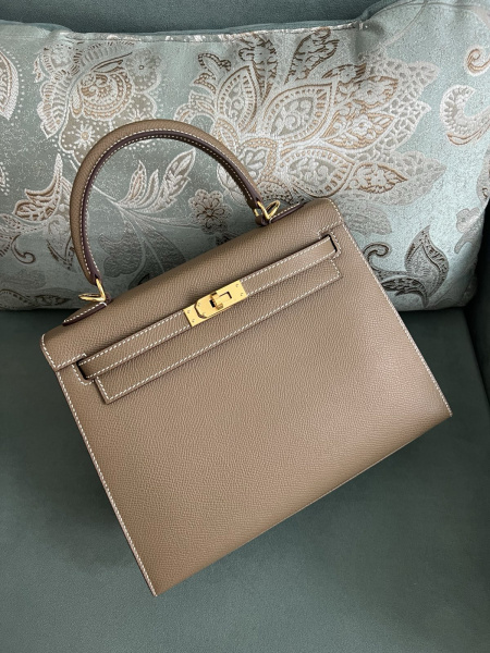 СУМКА HERMES KELLY 25 ручная работа 56076 фото анонса