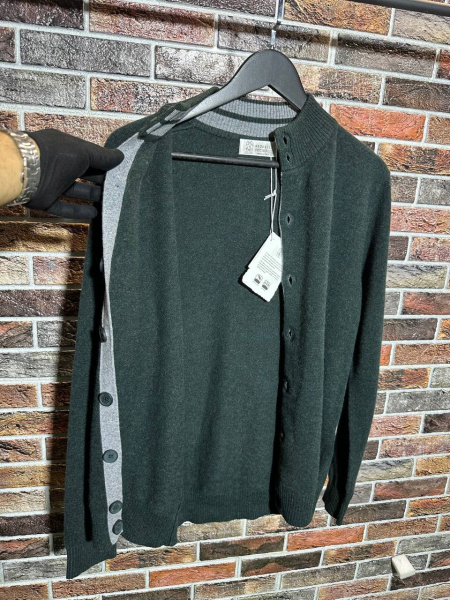 МУЖСКОЙ КАРДИГАН BRUNELLO CUCINELLI  70267 фото анонса