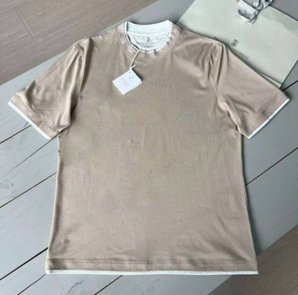 МУЖСКАЯ ФУТБОЛКА BRUNELLO CUCINELLI 