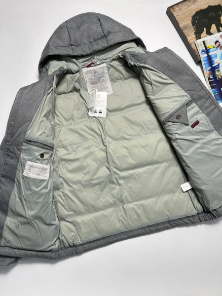 МУЖСКОЙ ПУХОВИК BRUNELLO CUCINELLI  71842 фото анонса