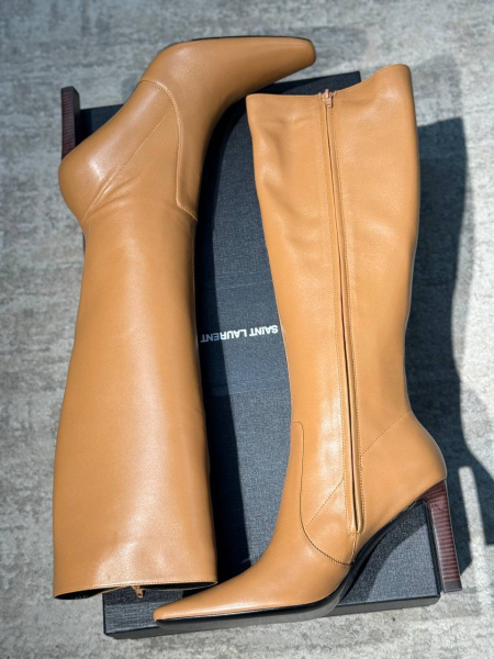 САПОГИ SAINT LAURENT  81642 фото анонса