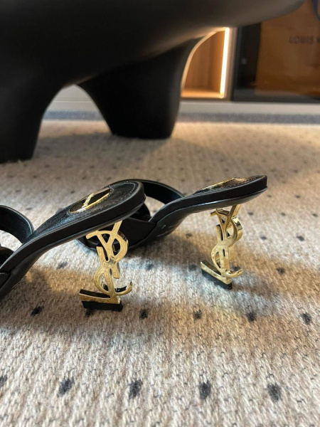 ШЛЕПКИ SAINT LAURENT  75642 фото анонса