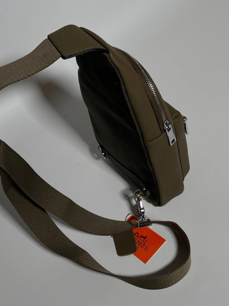 МУЖСКАЯ СУМКА СЛИНГ HERMES  63658 фото анонса