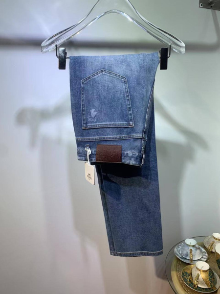 МУЖСКИЕ ДЖИНСЫ HERMES  74973 фото анонса