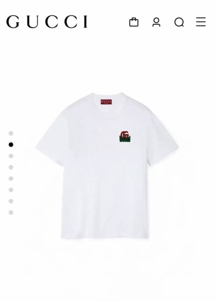 МУЖСКАЯ ФУТБОЛКА GUCCI  75065 фото анонса