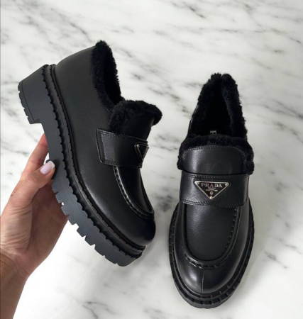 ЛОФЕРЫ PRADA  71485 детальное фото товара