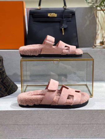 ШЛЕПКИ HERMES 51630 детальное фото товара