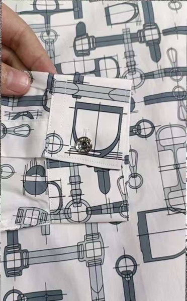 МУЖСКАЯ РУБАШКА HERMES  56404 фото анонса