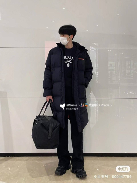 МУЖСКОЙ ПУХОВИК PRADA  82533 фото анонса