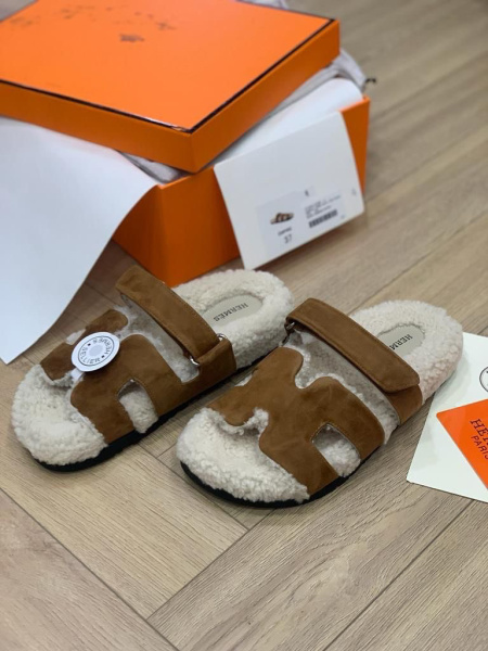 ШЛЕПКИ HERMES  57633 фото анонса