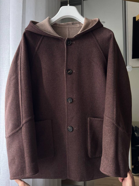 ПАЛЬТО ДВУХСТОРОННЕЕ LORO PIANA PREMIUM  81425 фото анонса