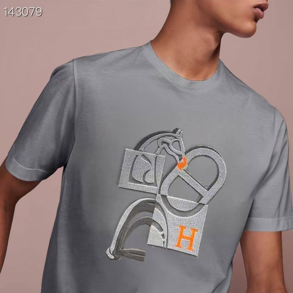 МУЖСКАЯ ФУТБОЛКА HERMES  73685 фото анонса