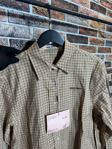 МУЖСКАЯ РУБАШКА MIU MIU  69810 фото анонса