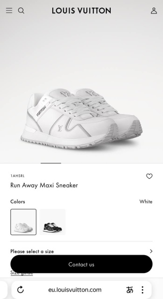 МУЖСКИЕ КРОССОВКИ LOUIS VUITTON  80058 фото анонса