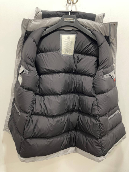 МУЖСКОЙ ПУХОВИК BRUNELLO CUCINELLI  81691 фото анонса