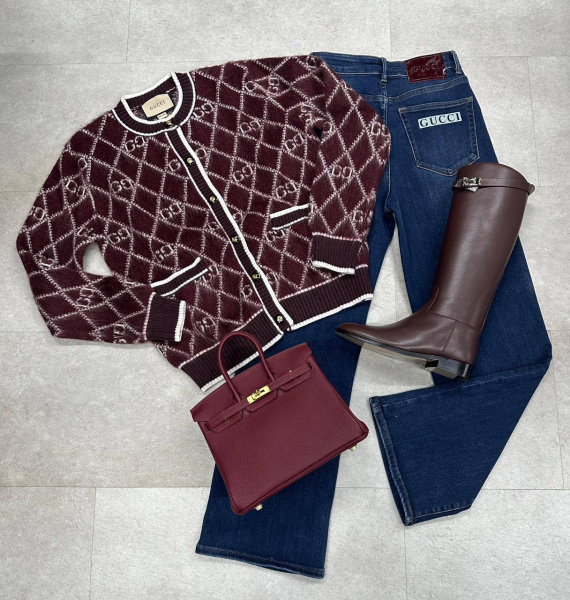 МУЖСКОЙ КАРДИГАН GUCCI  81273 фото анонса