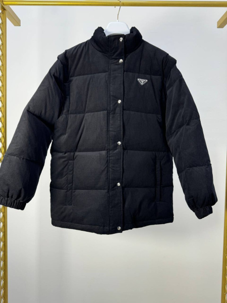 ПУХОВИК ТРАНСФОРМЕР PRADA  72055 фото анонса