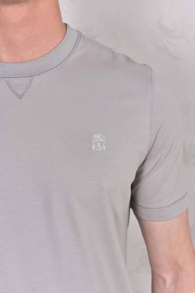 МУЖСКАЯ ФУТБОЛКА BRUNELLO CUCINELLI  69241 фото анонса