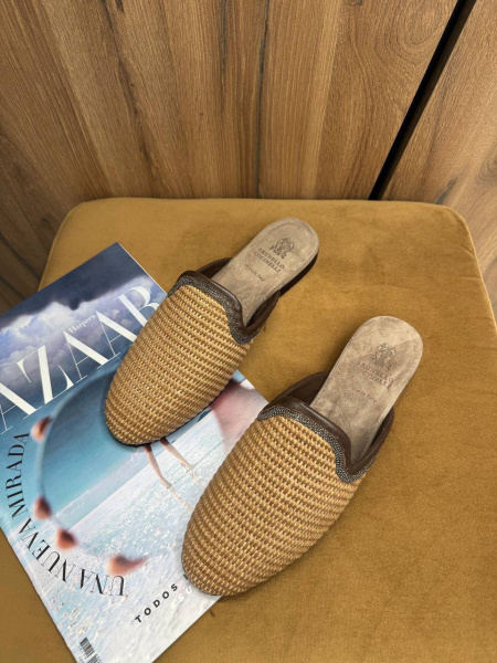 ШЛЕПКИ BRUNELLO CUCINELLI  76948 фото анонса