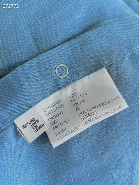 МУЖСКАЯ РУБАШКА KITON  77466 фото анонса