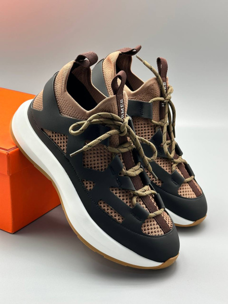 МУЖСКИЕ КРОССОВКИ HERMES  77495 фото анонса