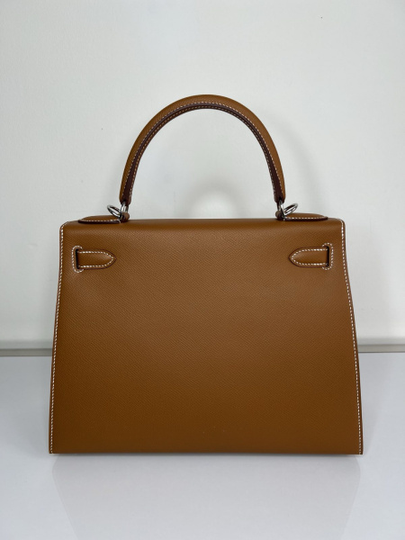 СУМКА HERMES KELLY 28 ручная работа 56083 фото анонса