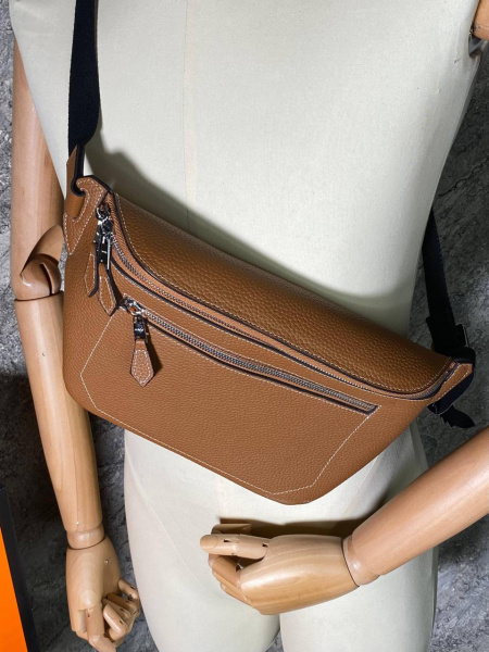МУЖСКАЯ СУМКА СЛИНГ HERMES  64256 фото анонса
