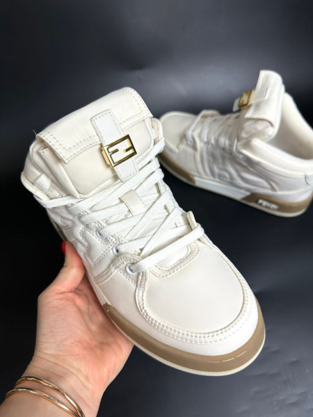 КРОССОВКИ ВЫСОКИЕ FENDI  57192 фото анонса