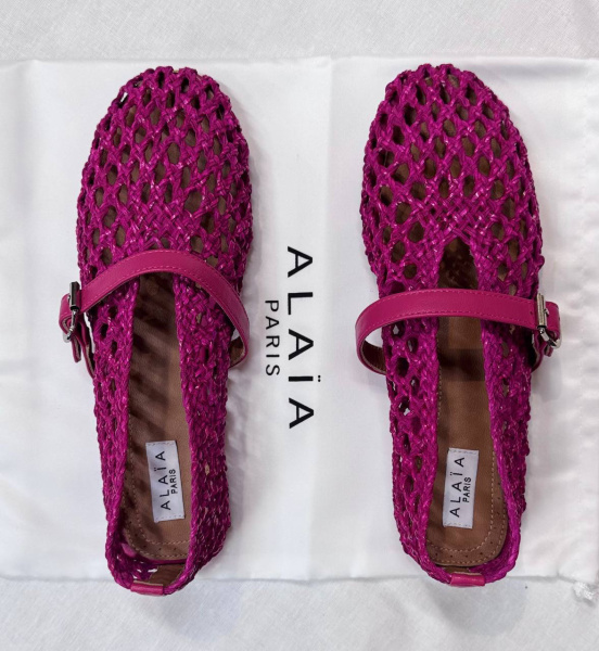 БАЛЕТКИ ALAIA  76998  фото анонса