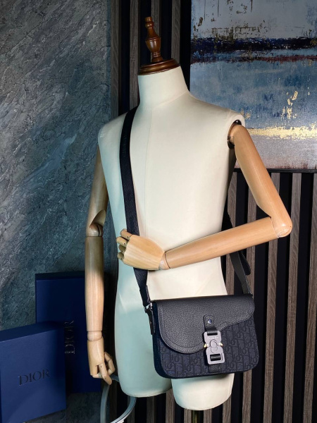 МУЖСКАЯ СУМКА МЕССЕНДЖЕР CHRISTIAN DIOR  72348 фото анонса