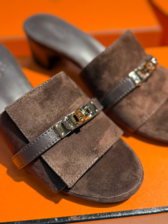 ШЛЕПКИ HERMES  77035 детальное фото товара