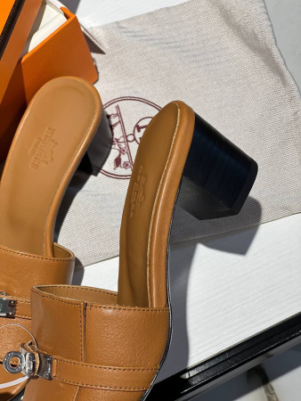 ШЛЕПКИ HERMES  58625 детальное фото товара