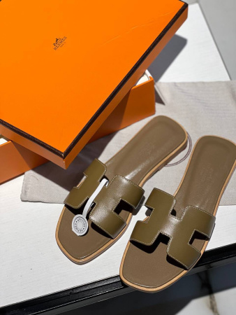 ШЛЕПКИ HERMES  58965 детальное фото товара