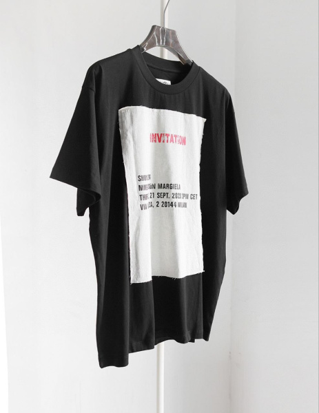 МУЖСКАЯ ФУТБОЛКА MAISON MARGIELA  69986 фото анонса