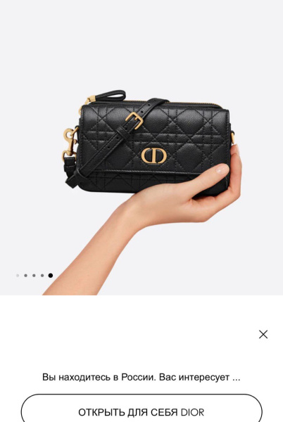 СУМКА CHRISTIAN DIOR CARO  60540 фото анонса