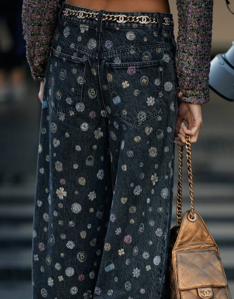 ДЖИНСЫ CHANEL  80648 фото анонса