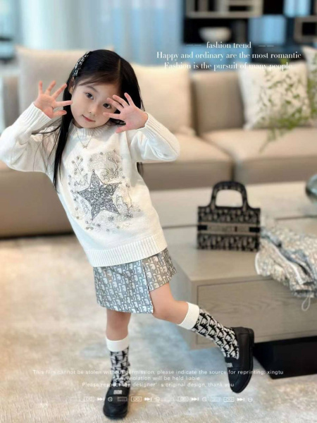 ДЕТСКАЯ ЮБКА ШОРТЫ CHRISTIAN DIOR  80586 фото анонса