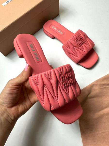 ШЛЕПКИ MIU MIU  58617 фото анонса