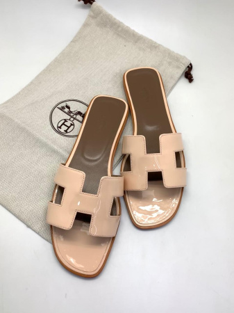 ШЛЕПКИ HERMES 08485 детальное фото товара