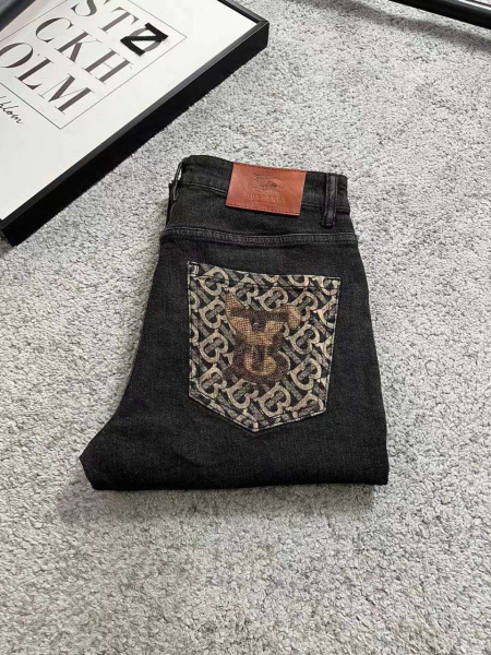 МУЖСКИЕ ДЖИНСЫ BURBERRY  62381 фото анонса