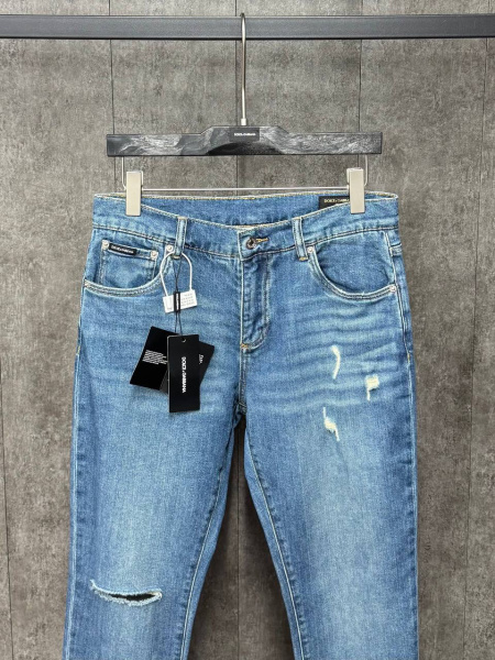 МУЖСКИЕ ДЖИНСЫ DOLCE & GABBANA  77437 фото анонса