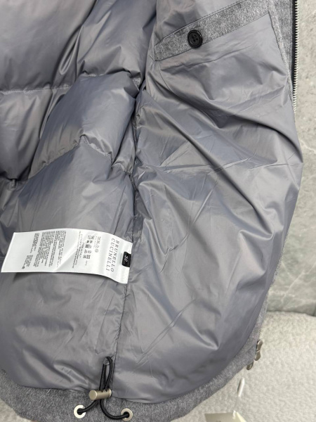 МУЖСКОЙ ПУХОВИК BRUNELLO CUCINELLI  81847 фото анонса