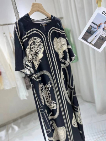 ПЛАТЬЕ HERMES  69147 детальное фото товара